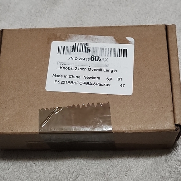 4 Pack Polished 2 Inch Knobs Cabinet Handles - Picture 2 of 3